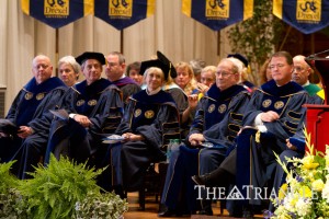 Board of Trustees listened to Fry speak at Convocation 2011