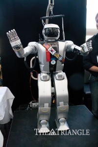Robot displayed at STEM science event