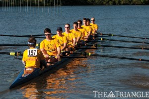 Men's crew finished their season at the IRA national championships, placing 19th overall. (Ken Chaney-The Triangle)+