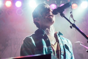 WALK THE MOON performed a sold-out show at the Theatre of Living Arts Feb. 1. Frontman Nicholas Petricca sang to the wild and colorful crowd well-known songs, including "Anna Sun" and "I Can Livet A Car." 