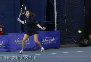 Junior Zeynep Mafa, a First Team All-CAA selection for Drexel this season, will combine with junior Marcela Rosales to form the Dragons’ No. 1 doubles pair against Delaware.
