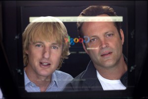 The comedy duo of Vince Vaughn and Owen Wilson star in Shawn Levy’s new film, “The Internship” (out June 7). The highly comedic movie tells the story of two older salesmen who lose their jobs and end up as interns at Google headquarters  in California. 