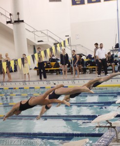 The Drexel women’s swimming and diving team defeated George Washington University by a score of 160-131 in a head-to-head match Nov. 2 at Drexel Pool.