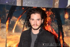 Ajon Brodie The Triangle Kit Harington (pictured) stars as the gladiator Milo in “Pompeii.” Harington was made famous from the HBO series “Game of Thrones.” The movie was screened at The Franklin Institute Jan. 27
