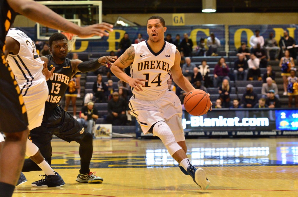 Damion Lee dribbles against Southern Mississippi Nov. 30. (Ken Chaney - The Triangle)