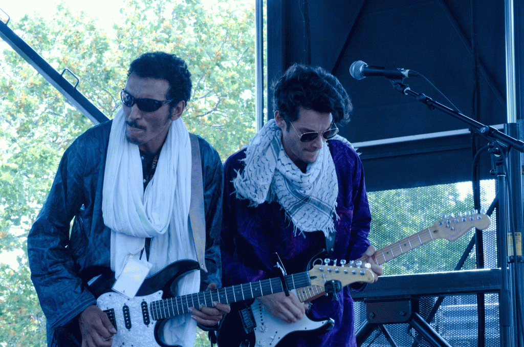 Bombino and his band mate play July 26 at XPN Fest. Shane O'Connor The Triangle