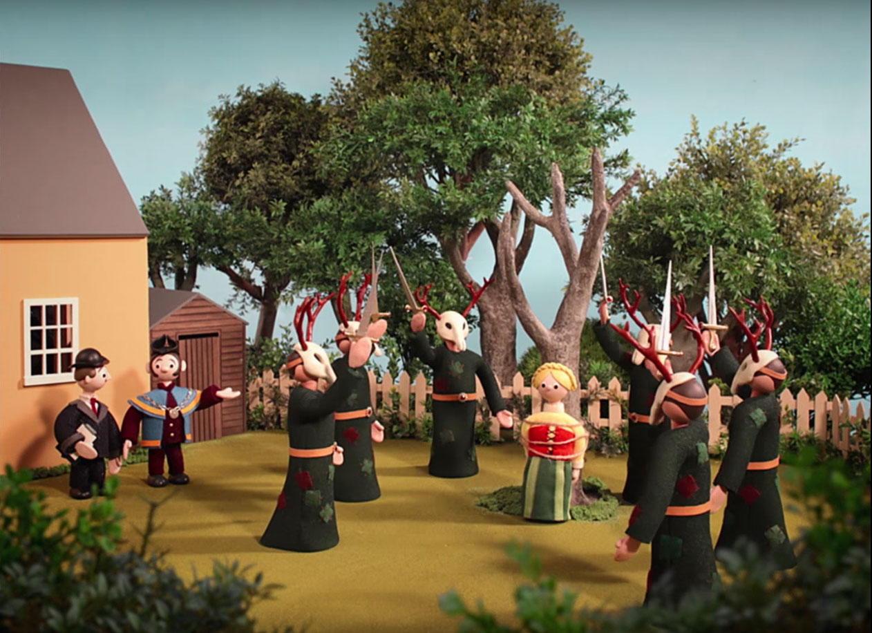 The music video for Radiohead’s new single “Burn The Witch” was released without prior announcement on their YouTube channel at May 3 at 11 a.m. (Photo: YouTube, Radiohead)