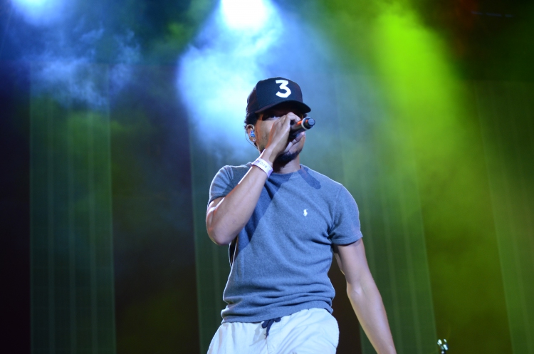 Chance the Rapper may have stole the show Sunday at Made in America. (Photo: Shane O'Connor The Triangle)