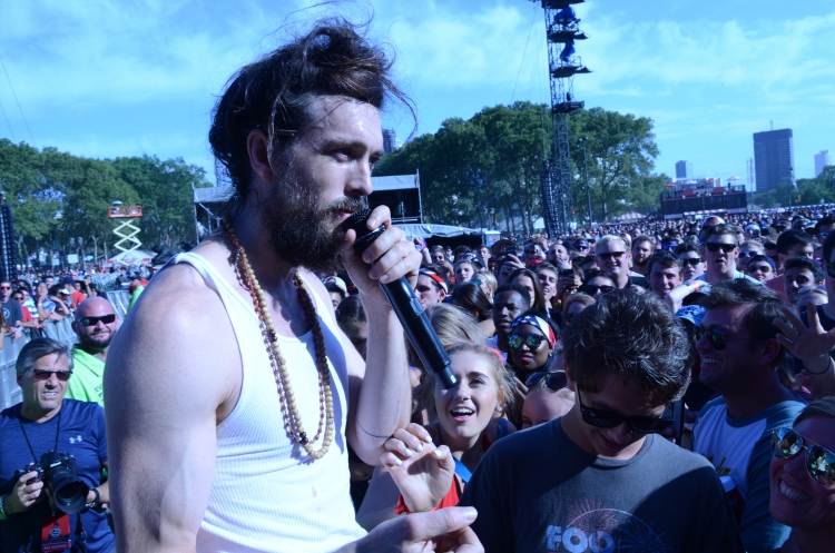 Up close and personal with Alex Ebert, lead singer of Edward Sharpe and the Magnetic Zeroes (Photo: Shane O'Connor The Triangle)