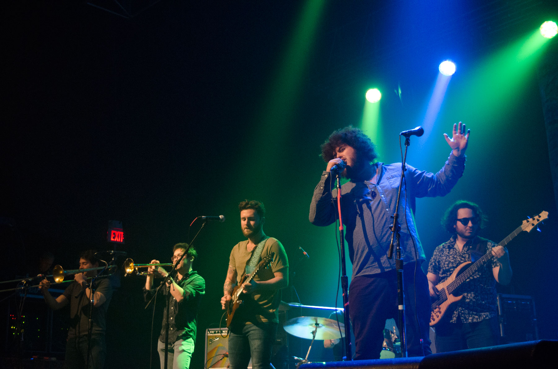 Ripe's funky fresh performance at the Electric Factory had everyone in the crowd moving to their catchy originals and stellar covers. (Photo: Matthew Coakley, The Triangle)