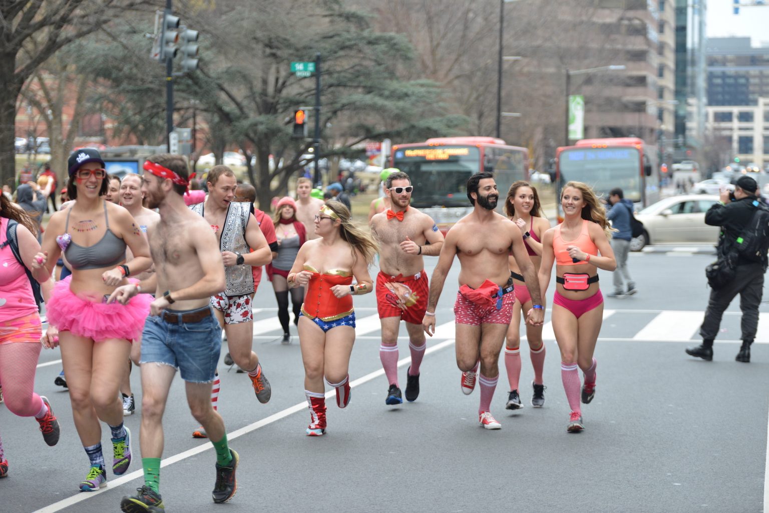 Cupid's Undie Run freezes your body and warms your heart The Triangle